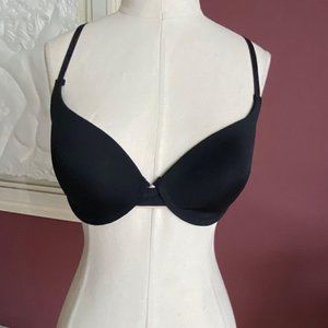 REAL brand black bra 34B